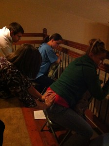 At a recent workshop.